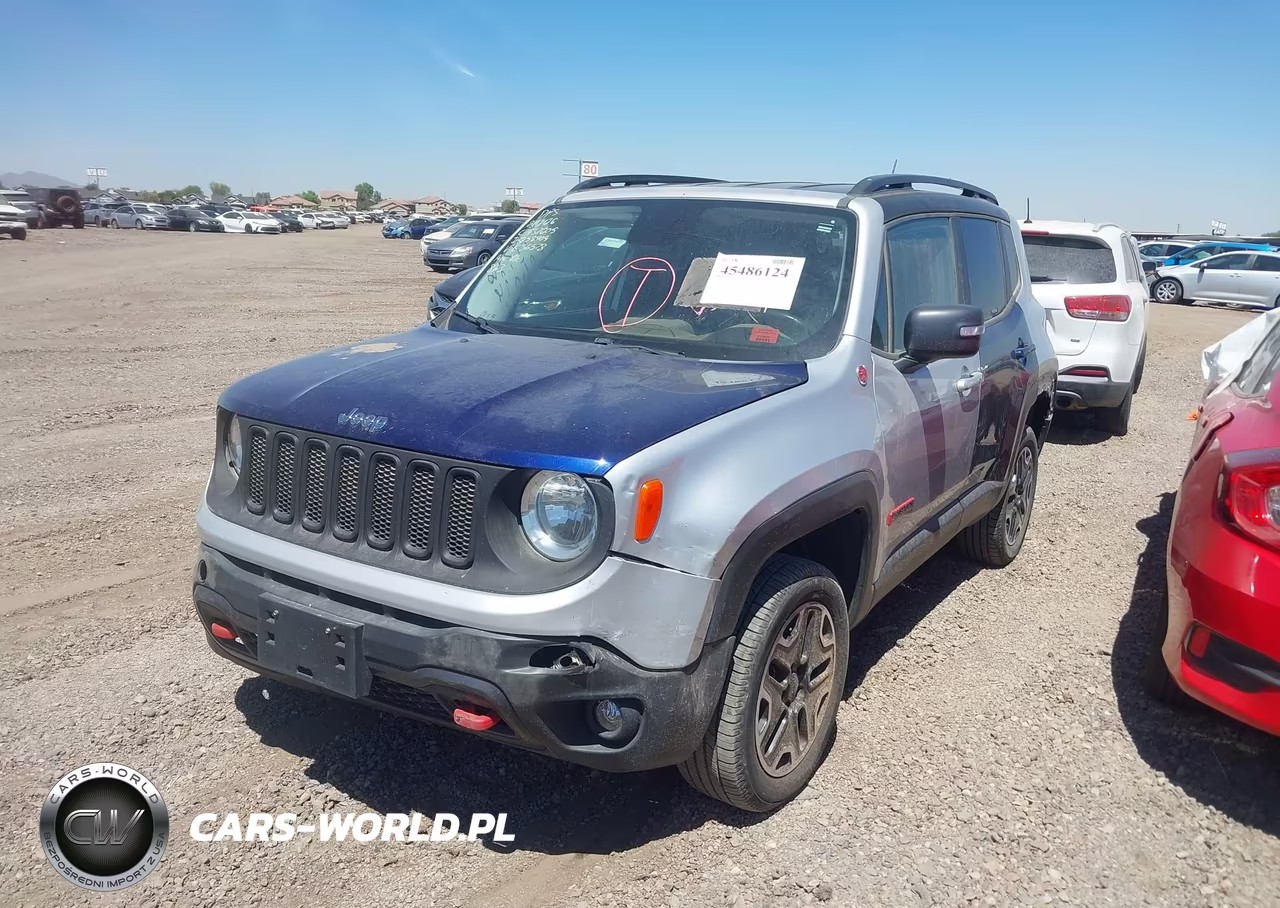 2017 Jeep Renegade Trailhawk 4X4 VIN:ZACCJBCB1HPG36578 - 2