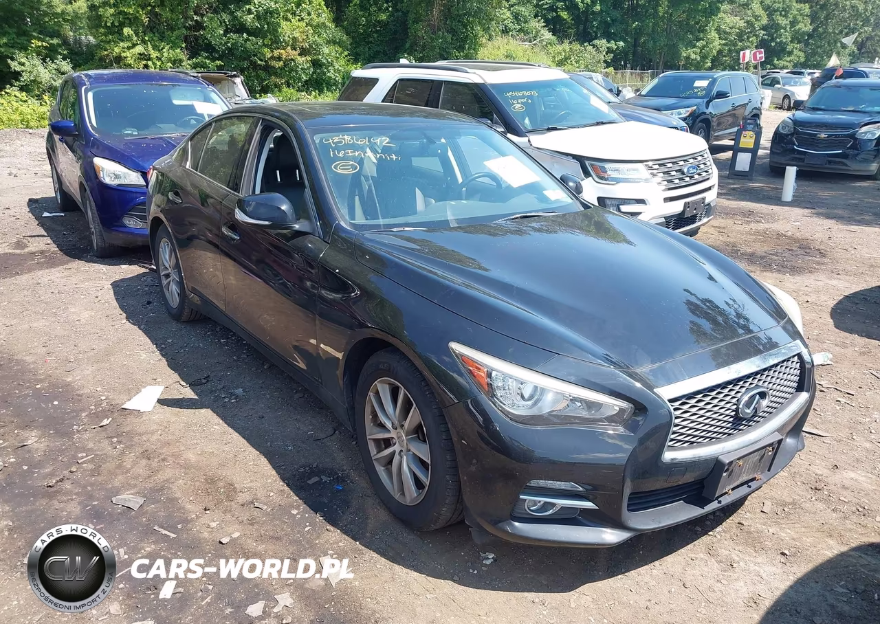 2016 Infiniti Q50 2.0T Premium VIN:JN1CV7AR8GM252203 - 1
