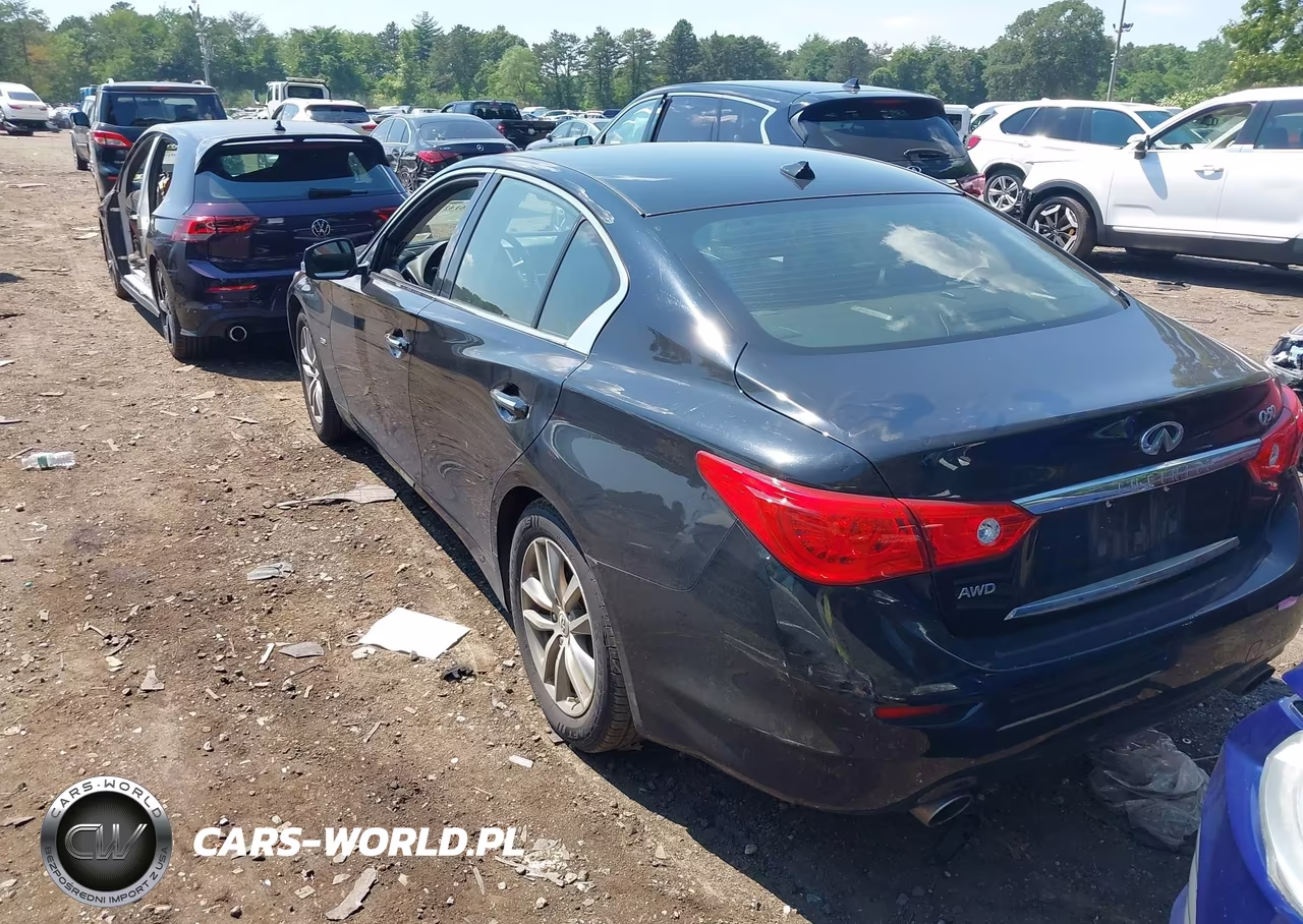2016 Infiniti Q50 2.0T Premium VIN:JN1CV7AR8GM252203 - 3