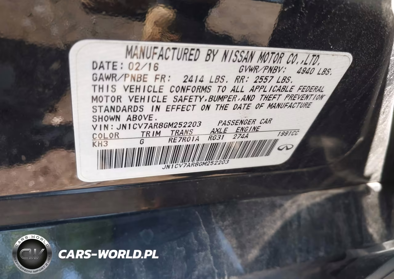 2016 Infiniti Q50 2.0T Premium VIN:JN1CV7AR8GM252203 - 9