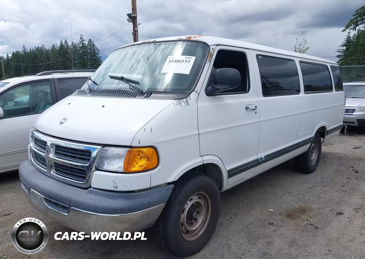 2001 Dodge Ram Wagon 3500 VIN:2B5WB35Z71K545389 - 2