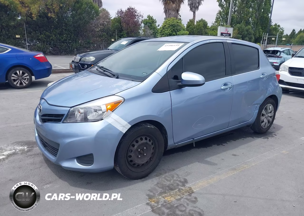 2014 Toyota Yaris L (Tmc-Cbu Plant) VIN:JTDKTUD34ED591204 - 2