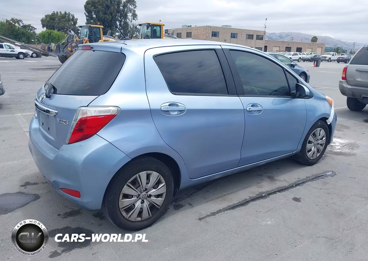 2014 Toyota Yaris L (Tmc-Cbu Plant) VIN:JTDKTUD34ED591204 - 4