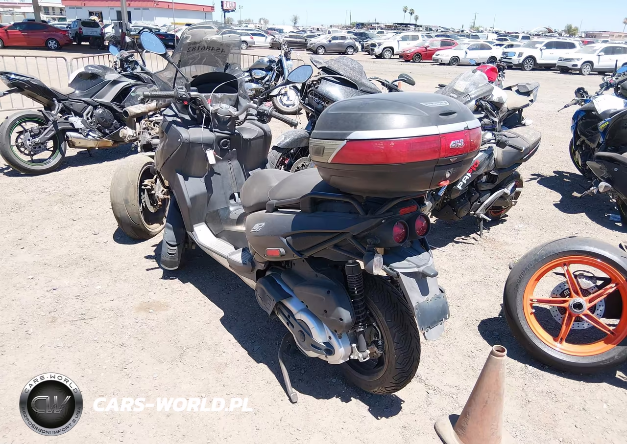 2009 Piaggio Mp3 500 VIN:ZAPM610X295001037 - 3