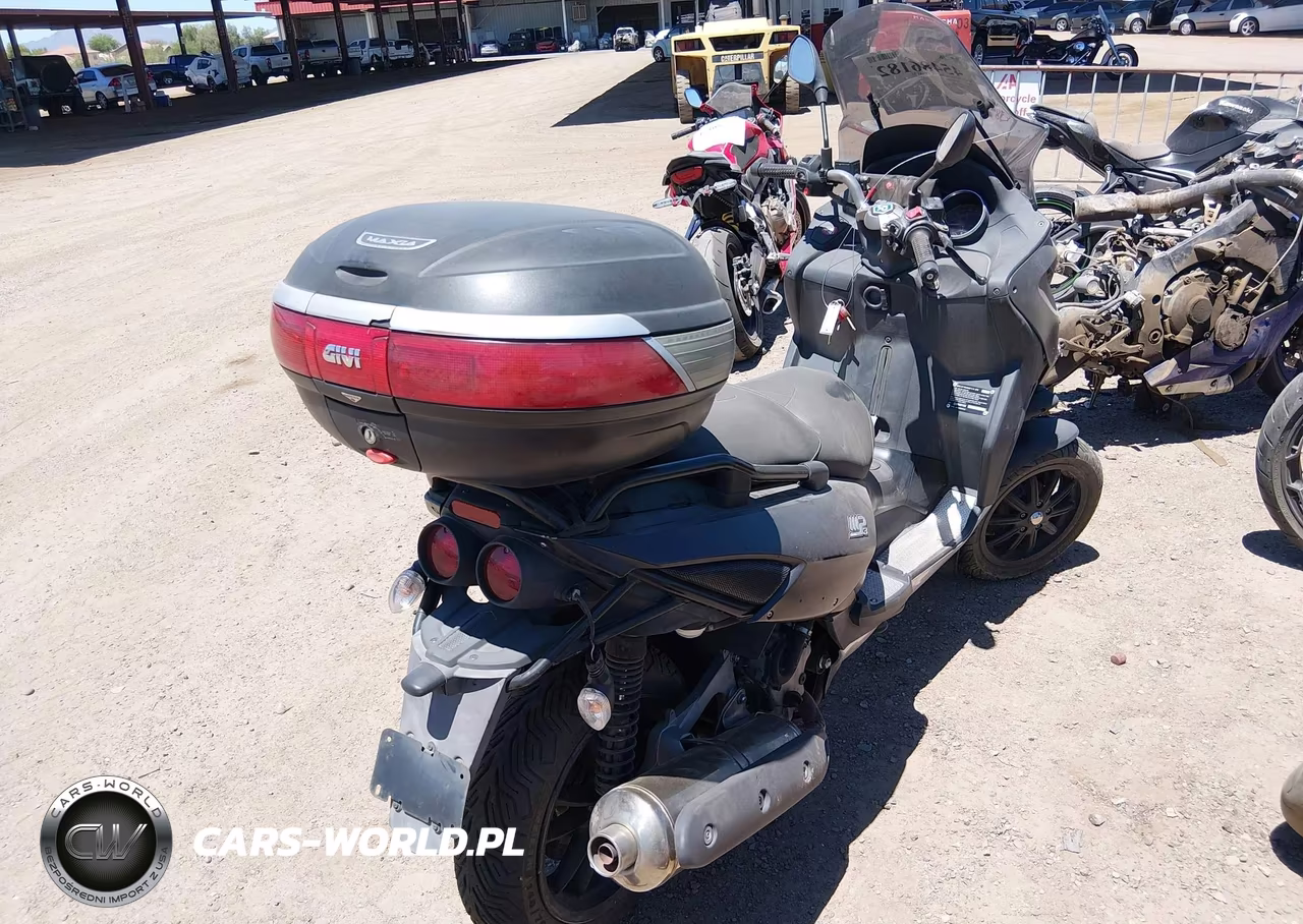 2009 Piaggio Mp3 500 VIN:ZAPM610X295001037 - 4