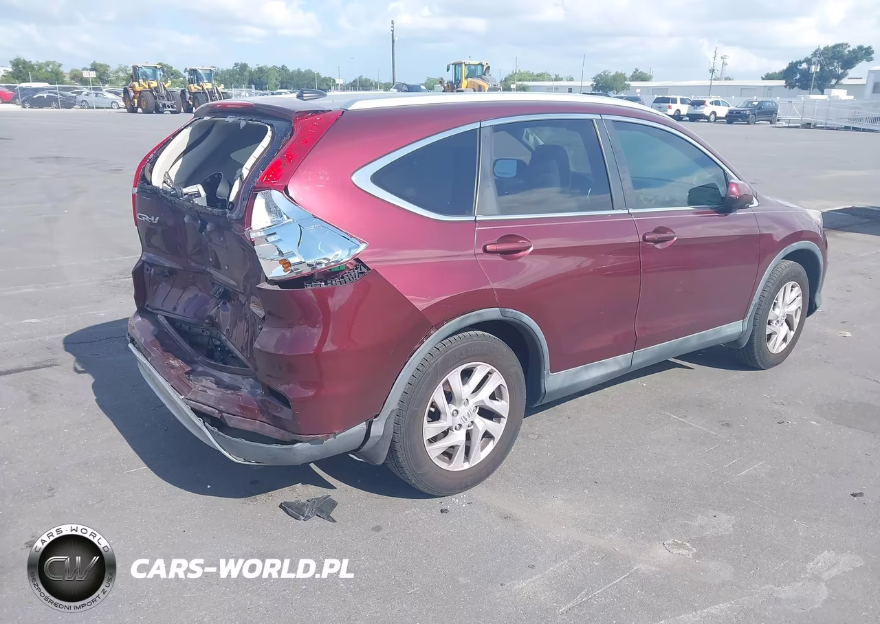 2015 Honda Cr-V Ex-L VIN:2HKRM3H73FH542154 - 4