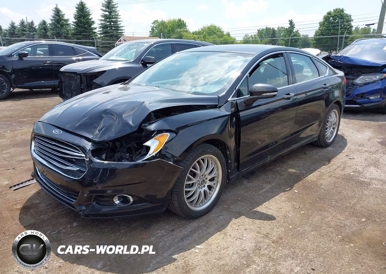 2013 Ford Fusion Titanium VIN:3FA6P0K96DR124609 - 2