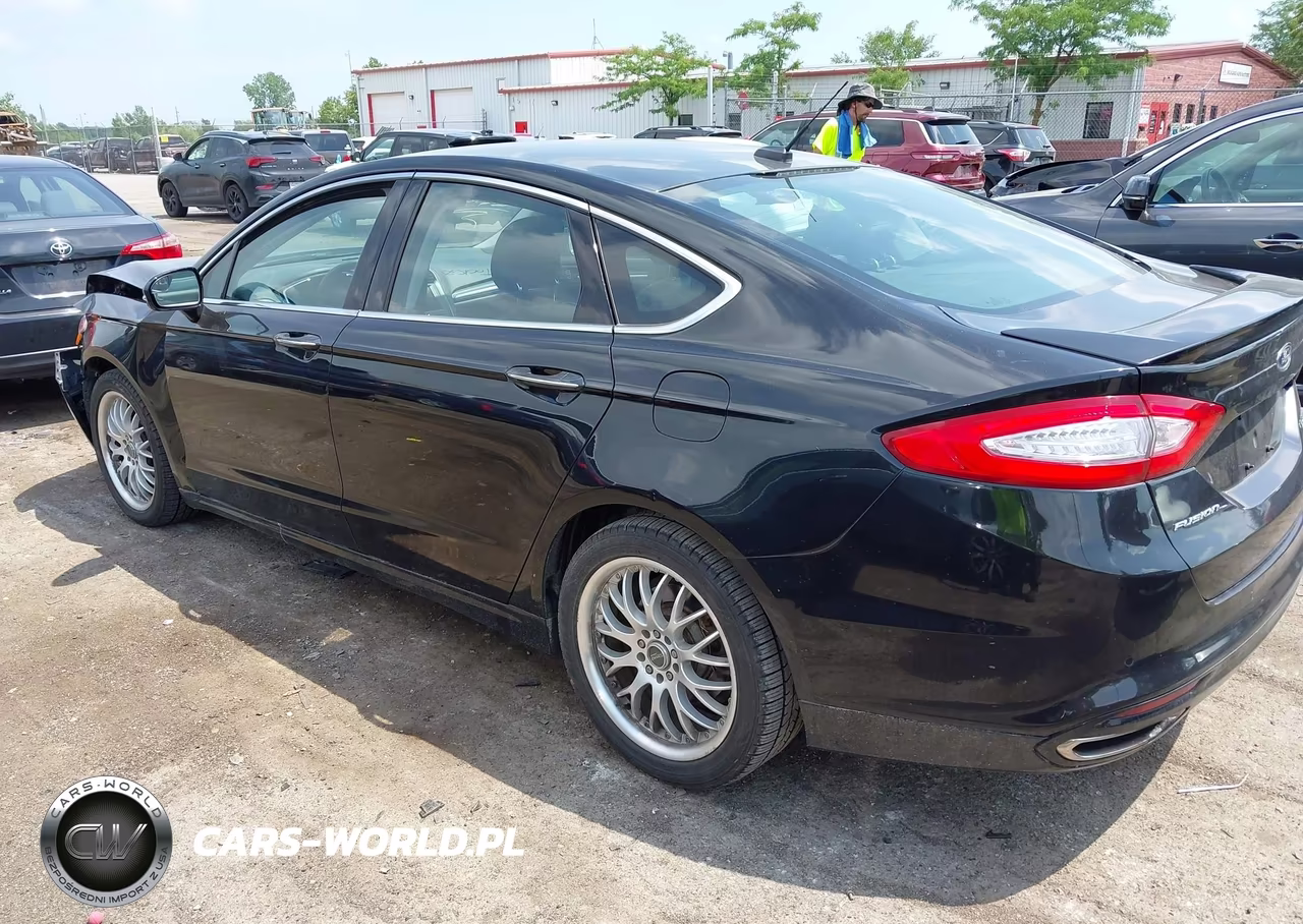 2013 Ford Fusion Titanium VIN:3FA6P0K96DR124609 - 3
