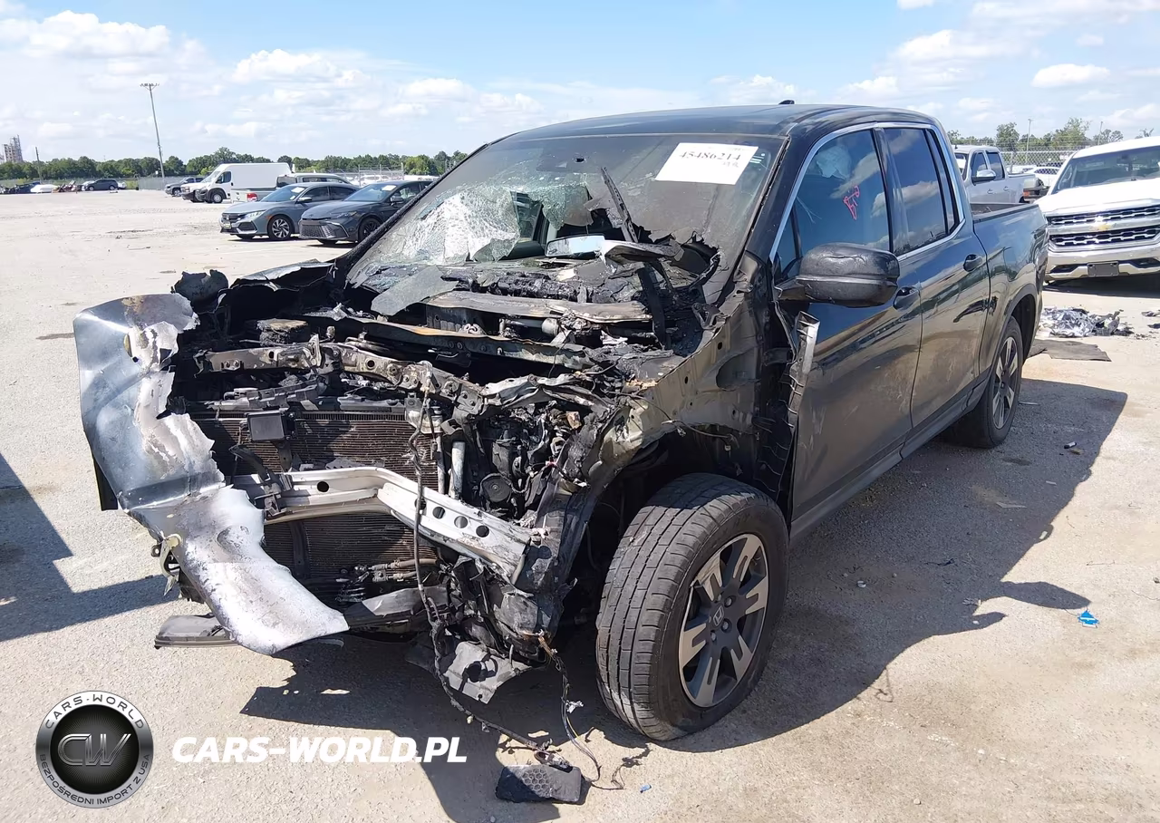 2017 Honda Ridgeline Rtl-E VIN:5FPYK3F73HB030567 - 2