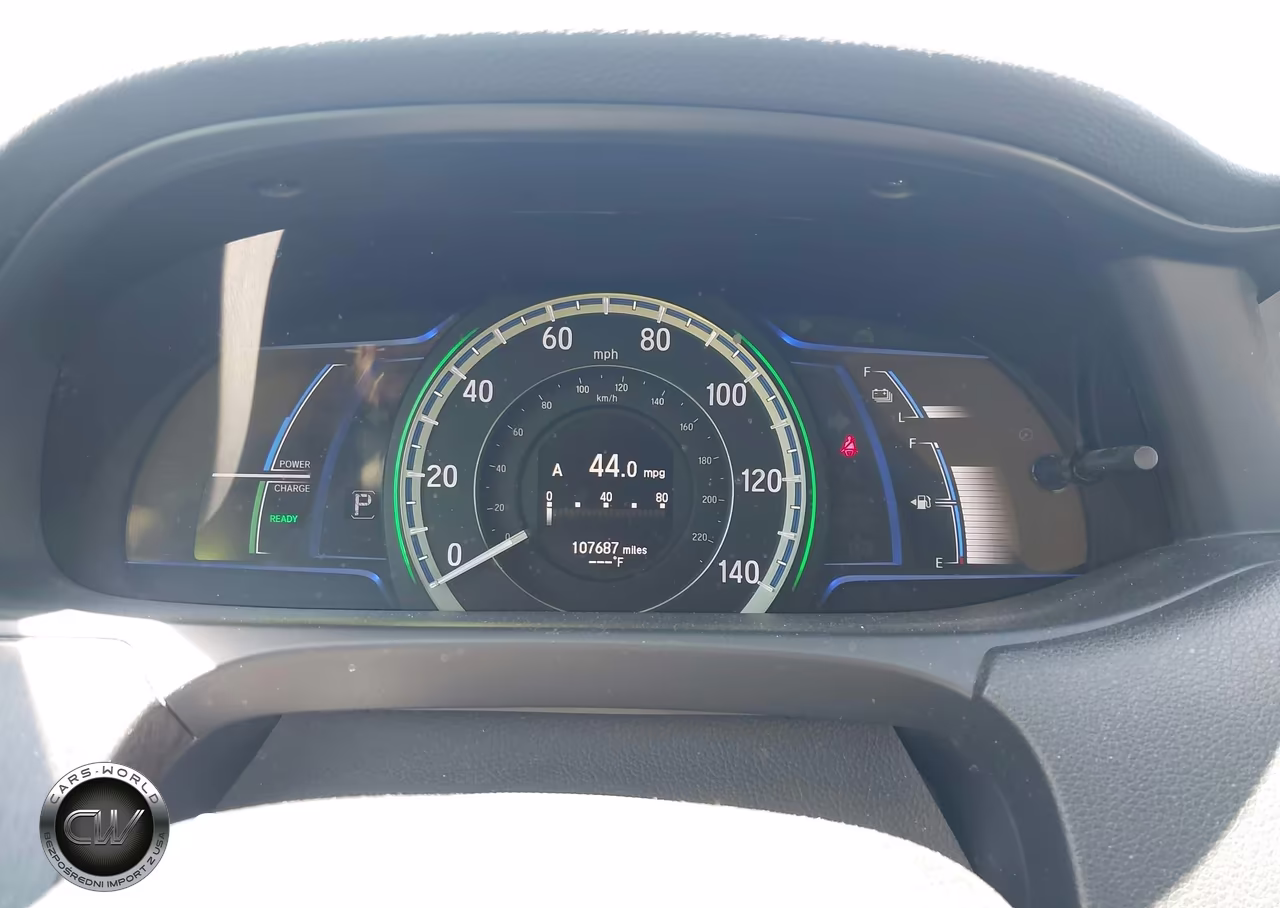 2015 Honda Accord Hybrid Touring VIN:1HGCR6F7XFA001381 - 7