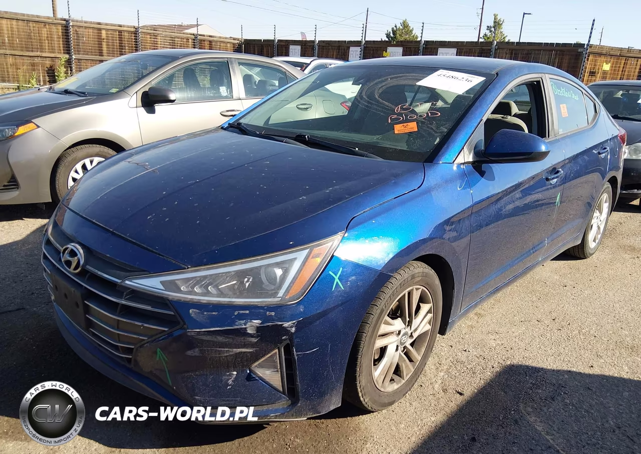 2019 Hyundai Elantra Sel VIN:5NPD84LF1KH439859 - 2