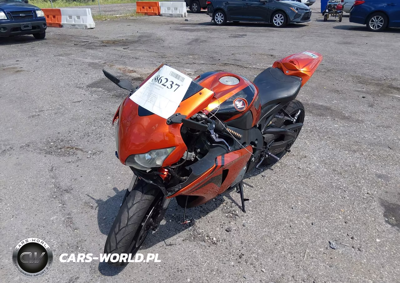 2008 Honda Cbr1000 Rr VIN:JH2SC59168M000394 - 2