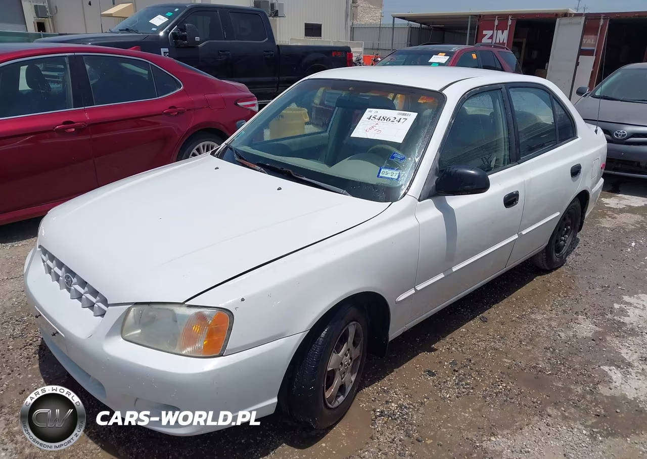 2000 Hyundai Accent Gl VIN:KMHCG45G4YU081011 - 2