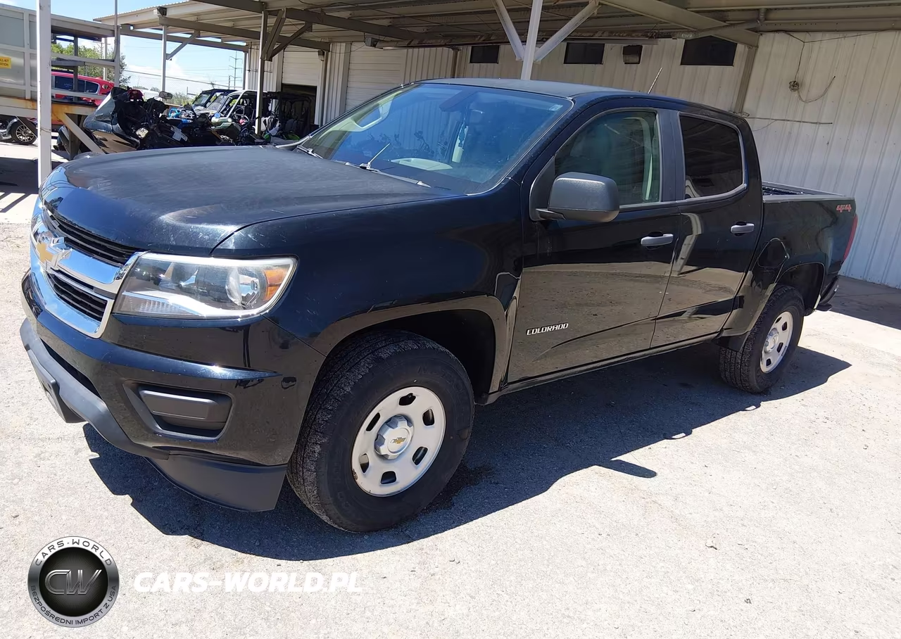2016 Chevrolet Colorado 4Wd Wt VIN:1GCGTBE36G1241778 - 2