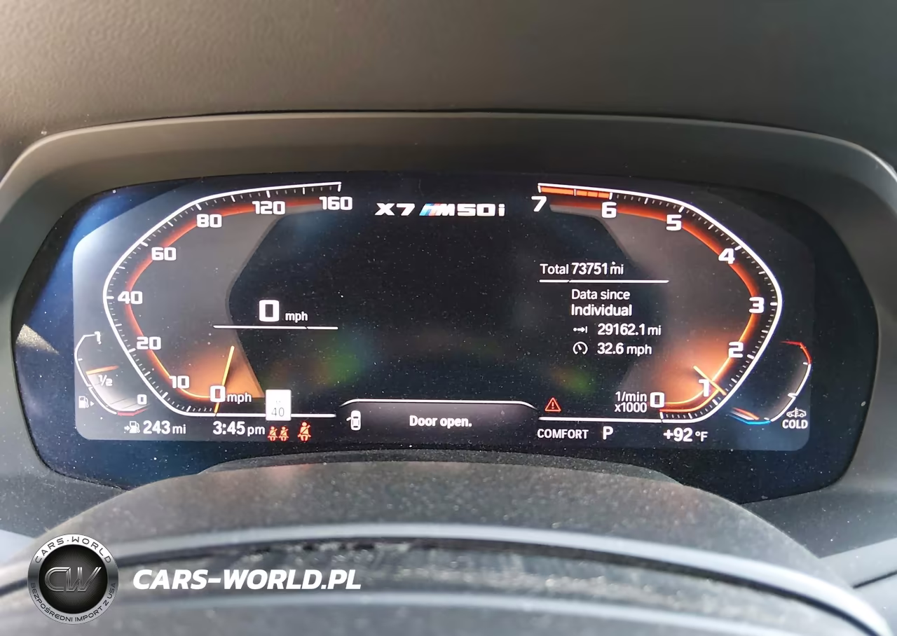 2020 BMW X7 M50I VIN:5UXCX6C04L9C03529 - 7