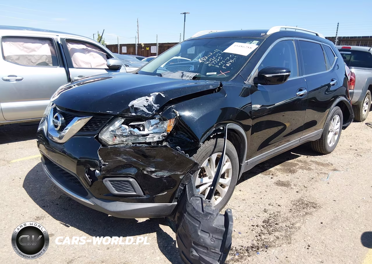 2015 Nissan Rogue Sv VIN:KNMAT2MV8FP522470 - 2
