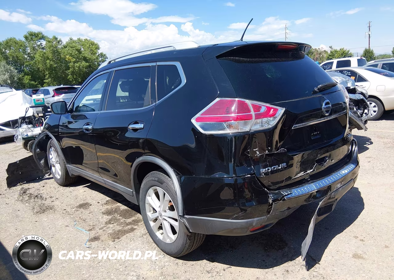 2015 Nissan Rogue Sv VIN:KNMAT2MV8FP522470 - 3