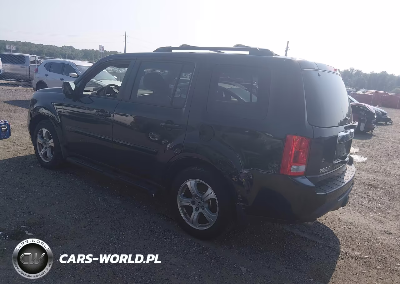 2014 Honda Pilot Ex-L VIN:5FNYF4H57EB018223 - 3