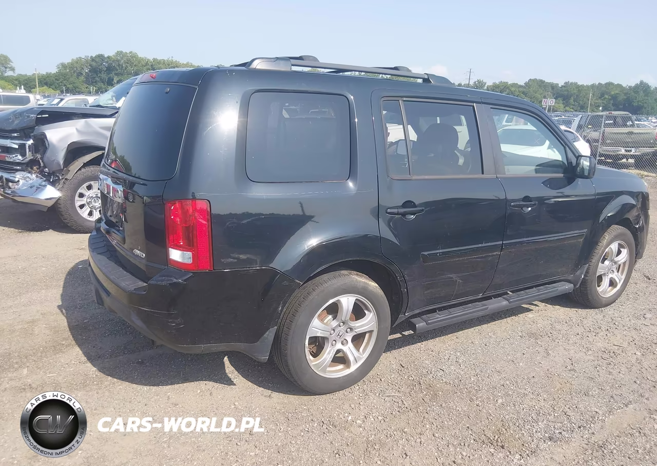 2014 Honda Pilot Ex-L VIN:5FNYF4H57EB018223 - 4