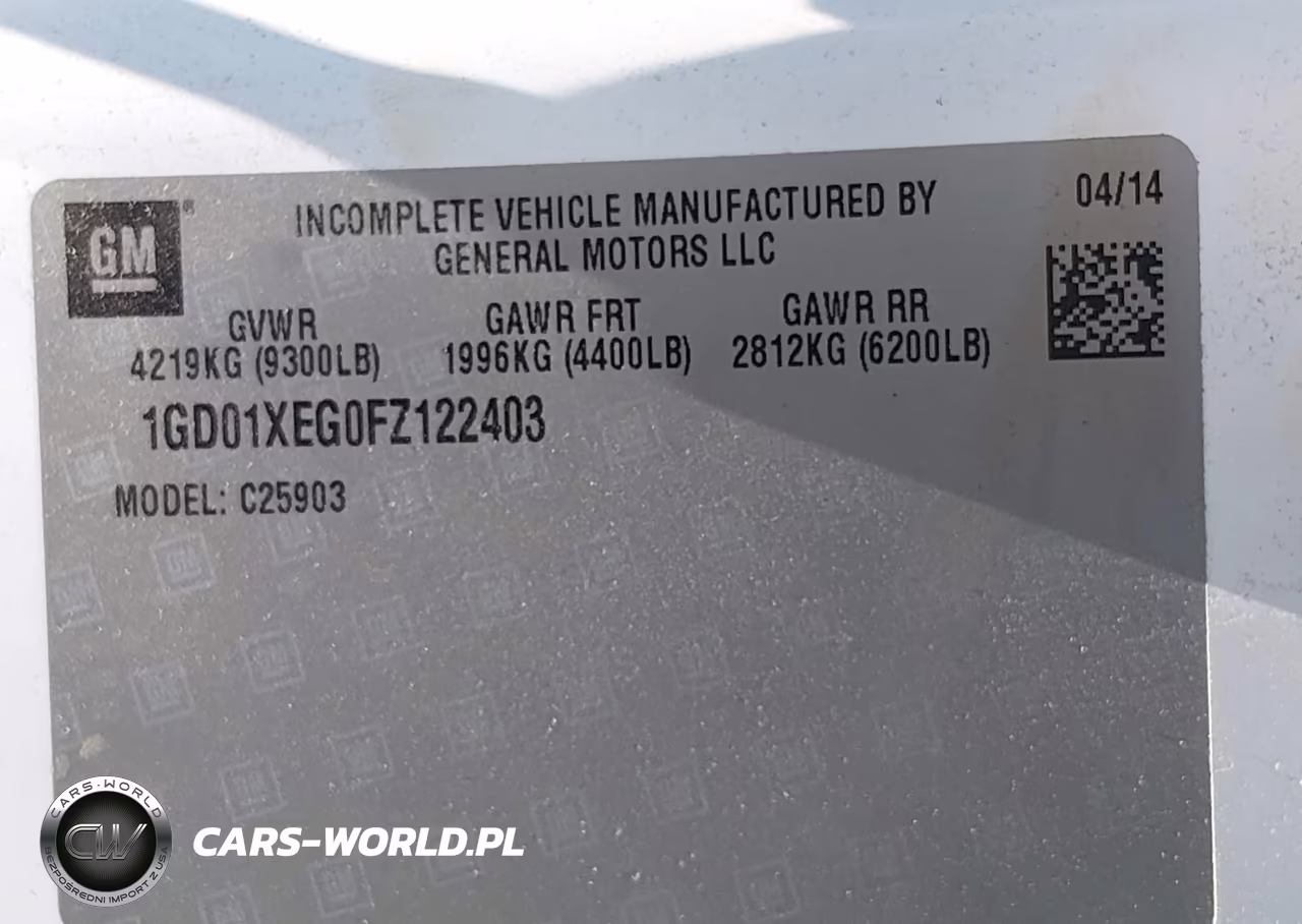 2015 GMC Sierra 2500Hd VIN:1GD01XEG0FZ122403 - 9