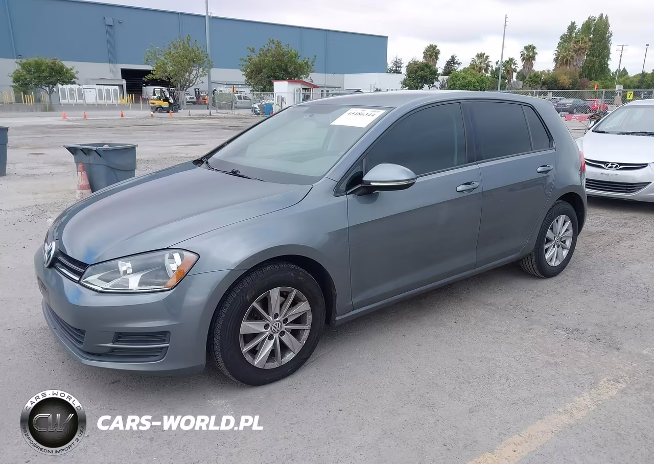 2015 Volkswagen Golf Tsi S 4-Door VIN:3VW217AU0FM029811 - 2