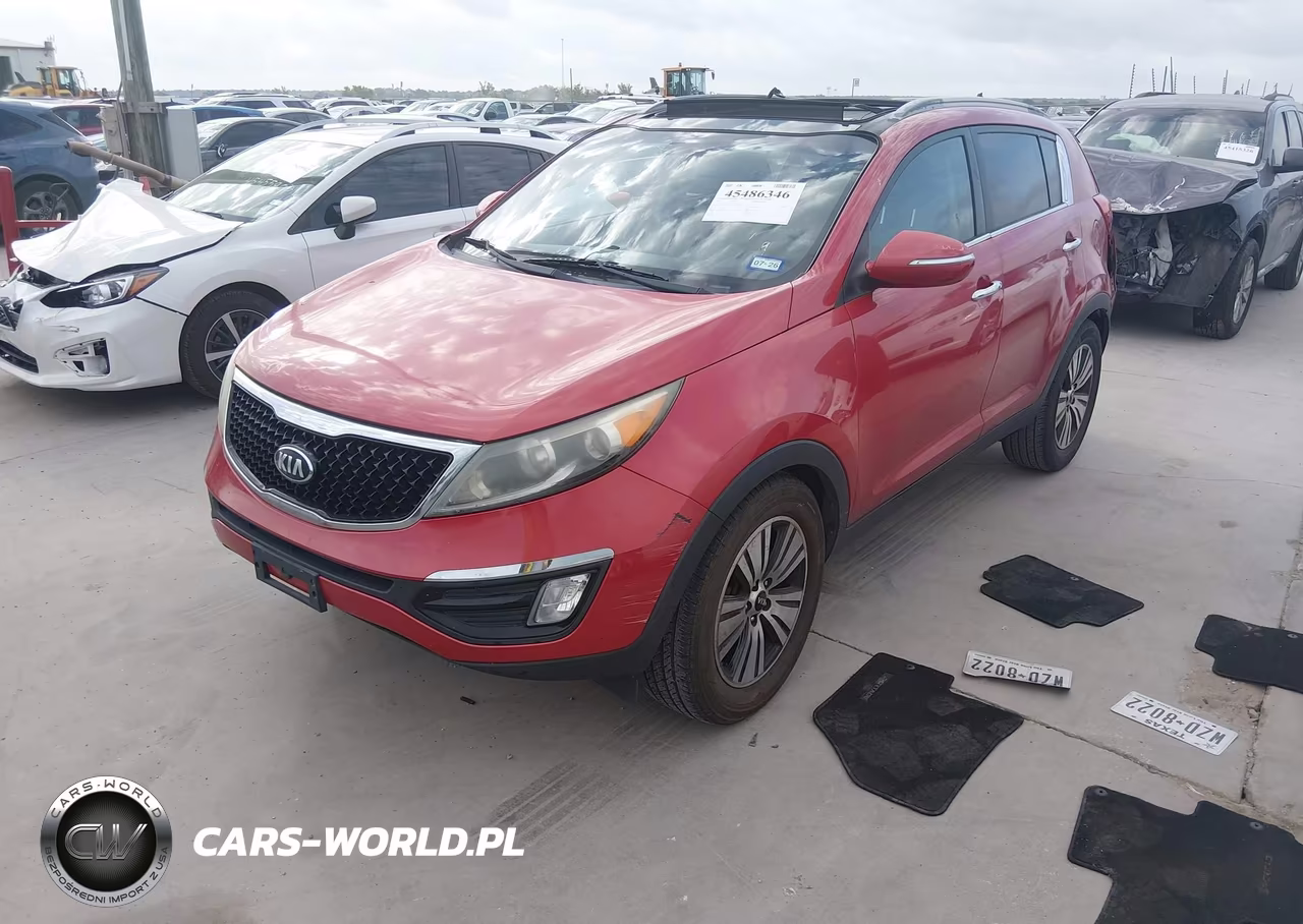 2014 Kia Sportage Ex VIN:KNDPC3AC0E7615579 - 2