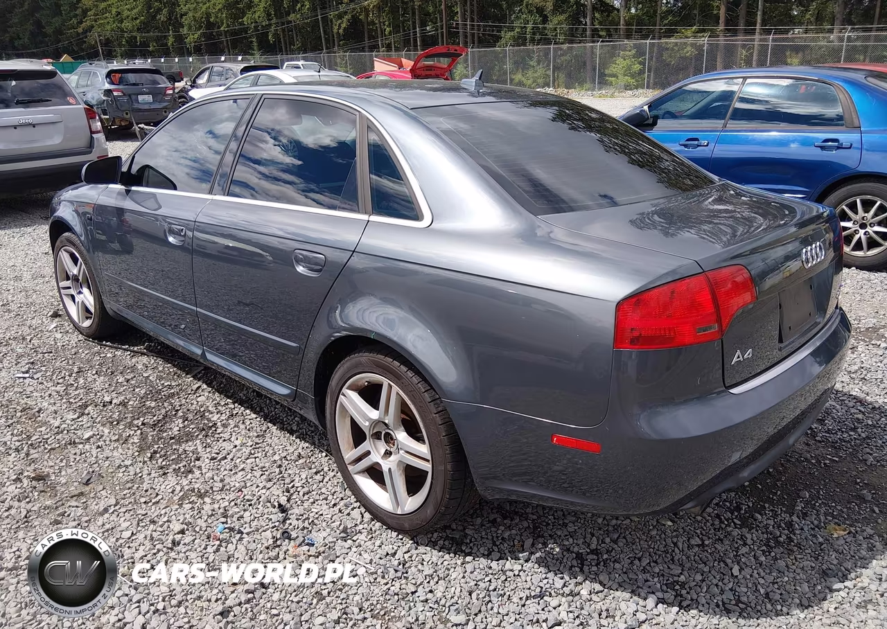 2008 Audi A4 2.0T VIN:WAUDF78E78A054486 - 3