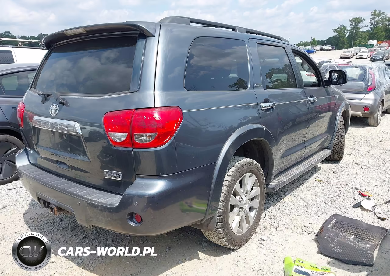 2008 Toyota Sequoia Limited 5.7L V8 VIN:5TDZY68A68S008757 - 4