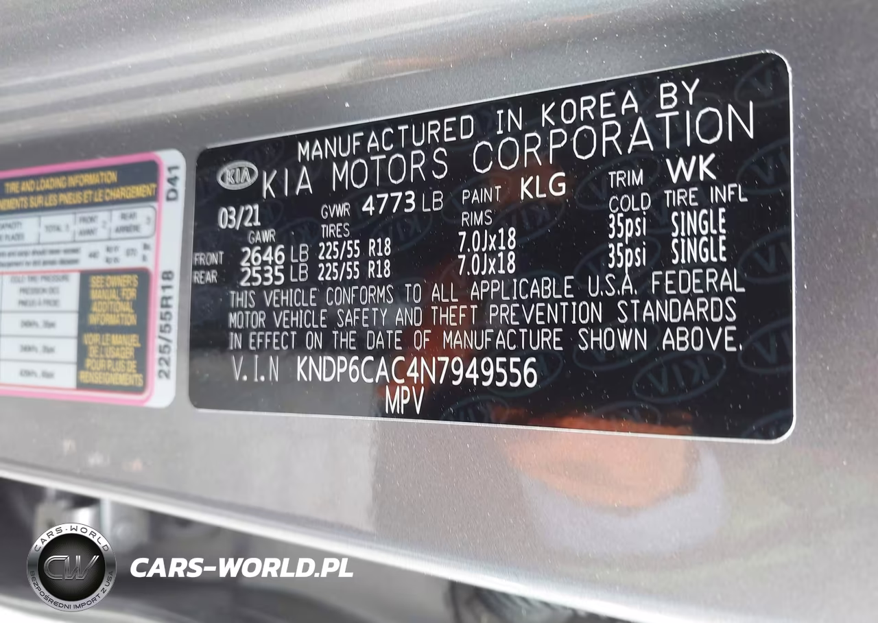 2022 Kia Sportage Nightfall Edition VIN:KNDP6CAC4N7949556 - 9