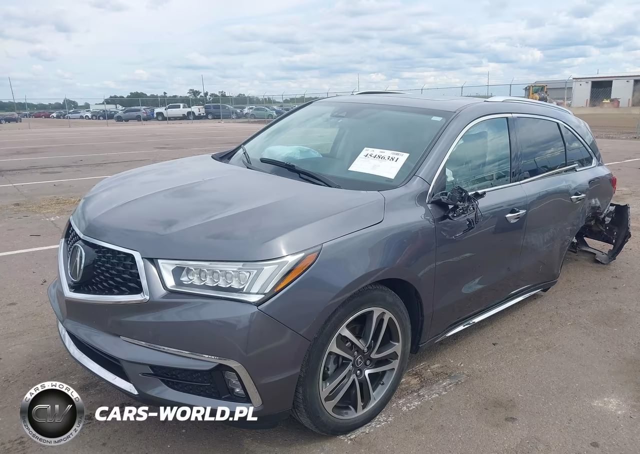 2017 Acura Mdx Advance Package VIN:5FRYD4H89HB001734 - 2