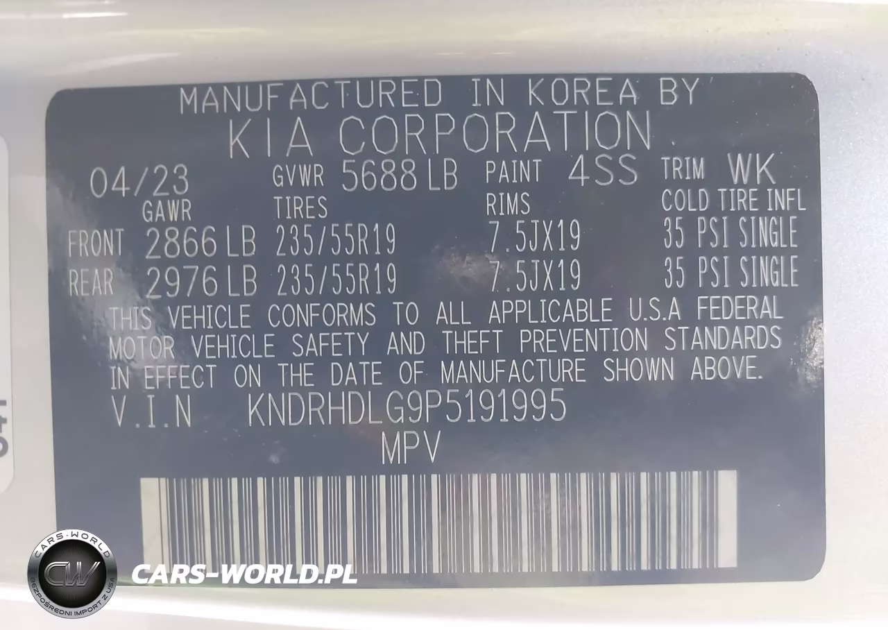 2023 Kia Sorento Hybrid Ex VIN:KNDRHDLG9P5191995 - 9