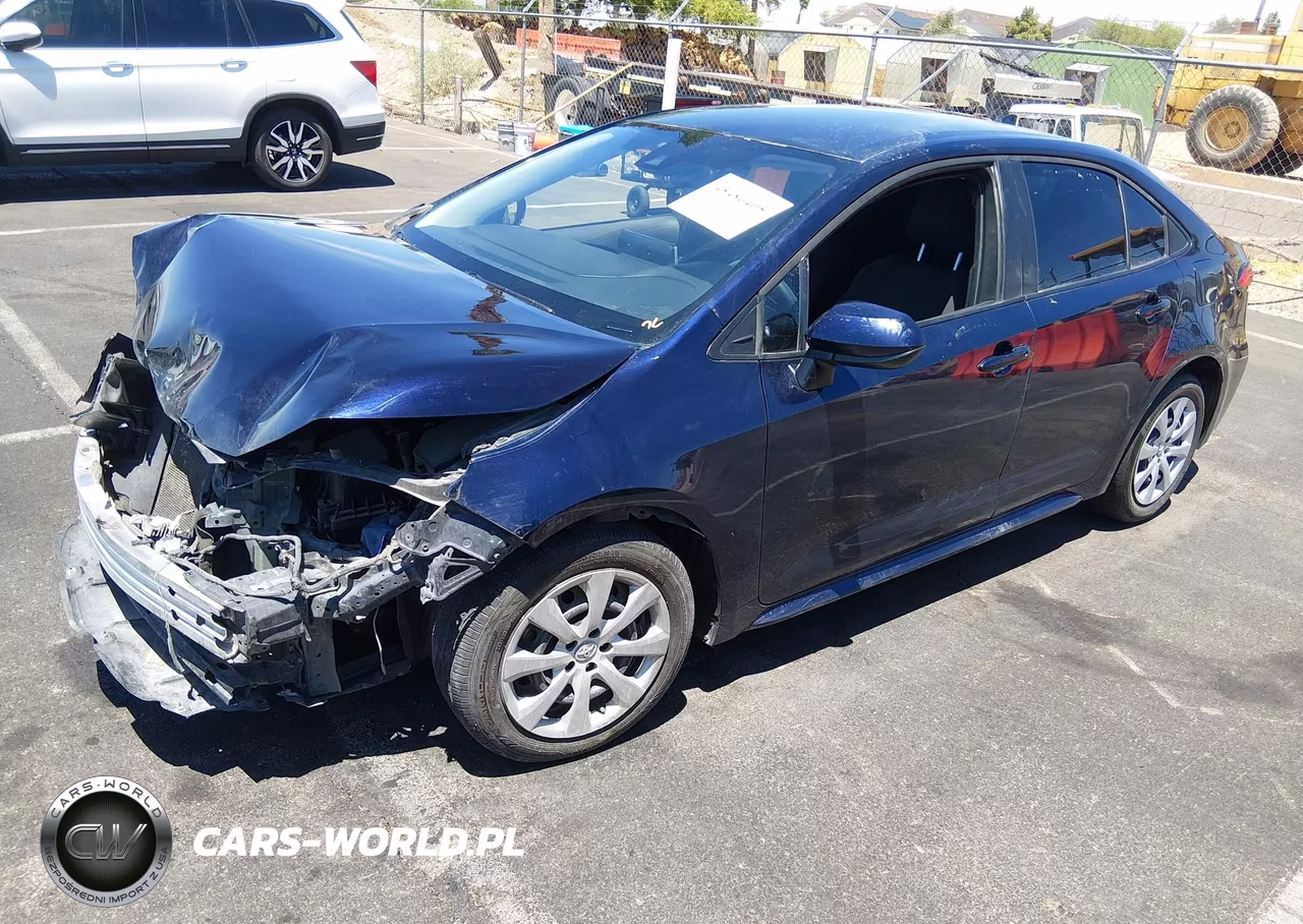 2020 Toyota Corolla Le VIN:5YFEPRAE6LP103921 - 2