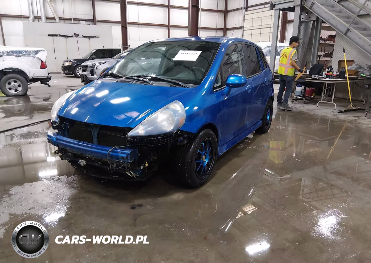2007 Honda Fit Sport VIN:JHMGD376X7S022342 - 2