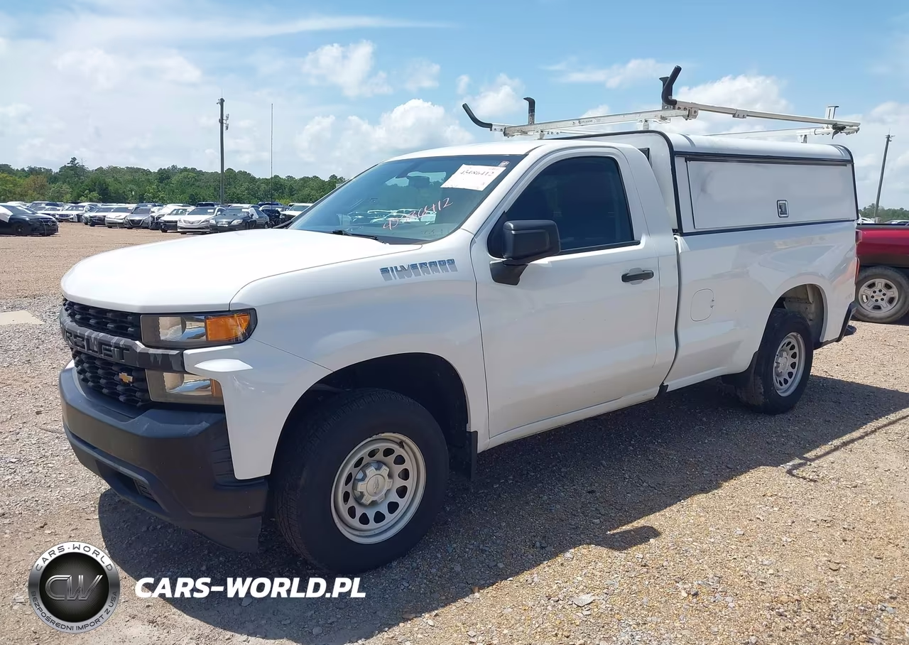 2021 Chevrolet Silverado 1500 2Wd Long Bed Wt VIN:3GCNWAEH5MG461849 - 2