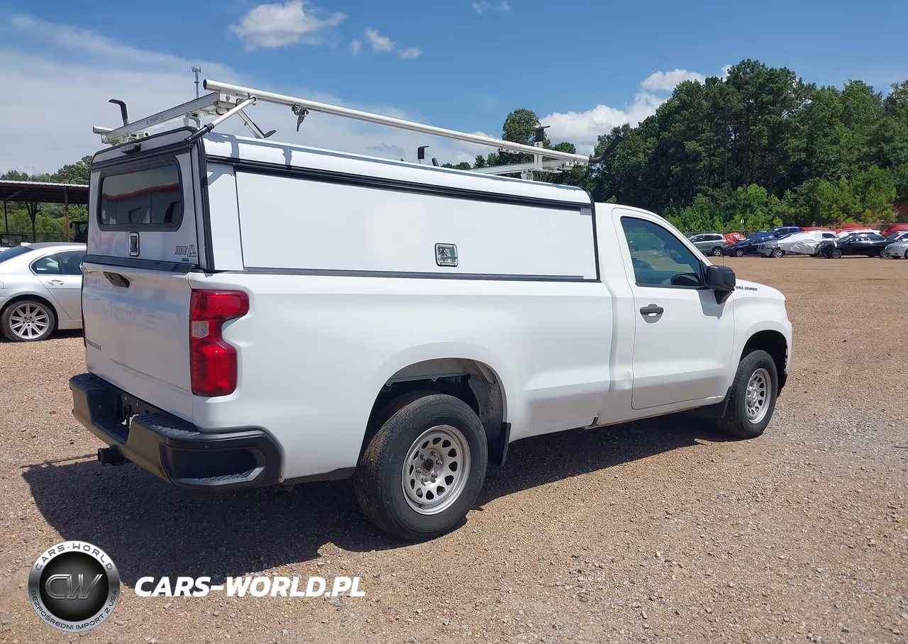 2021 Chevrolet Silverado 1500 2Wd Long Bed Wt VIN:3GCNWAEH5MG461849 - 4