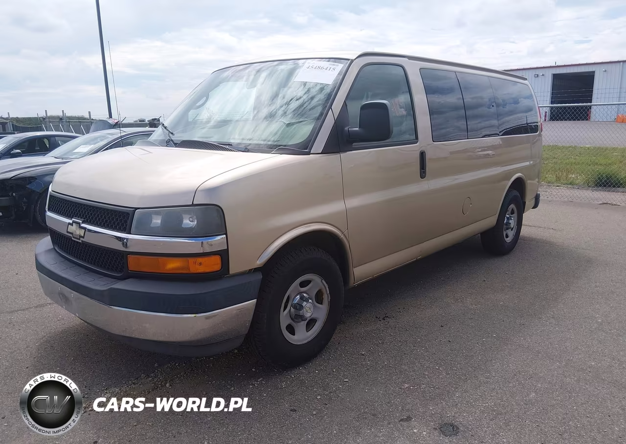 2006 Chevrolet Express Passenger Ls VIN:1GNFG15T861254029 - 2