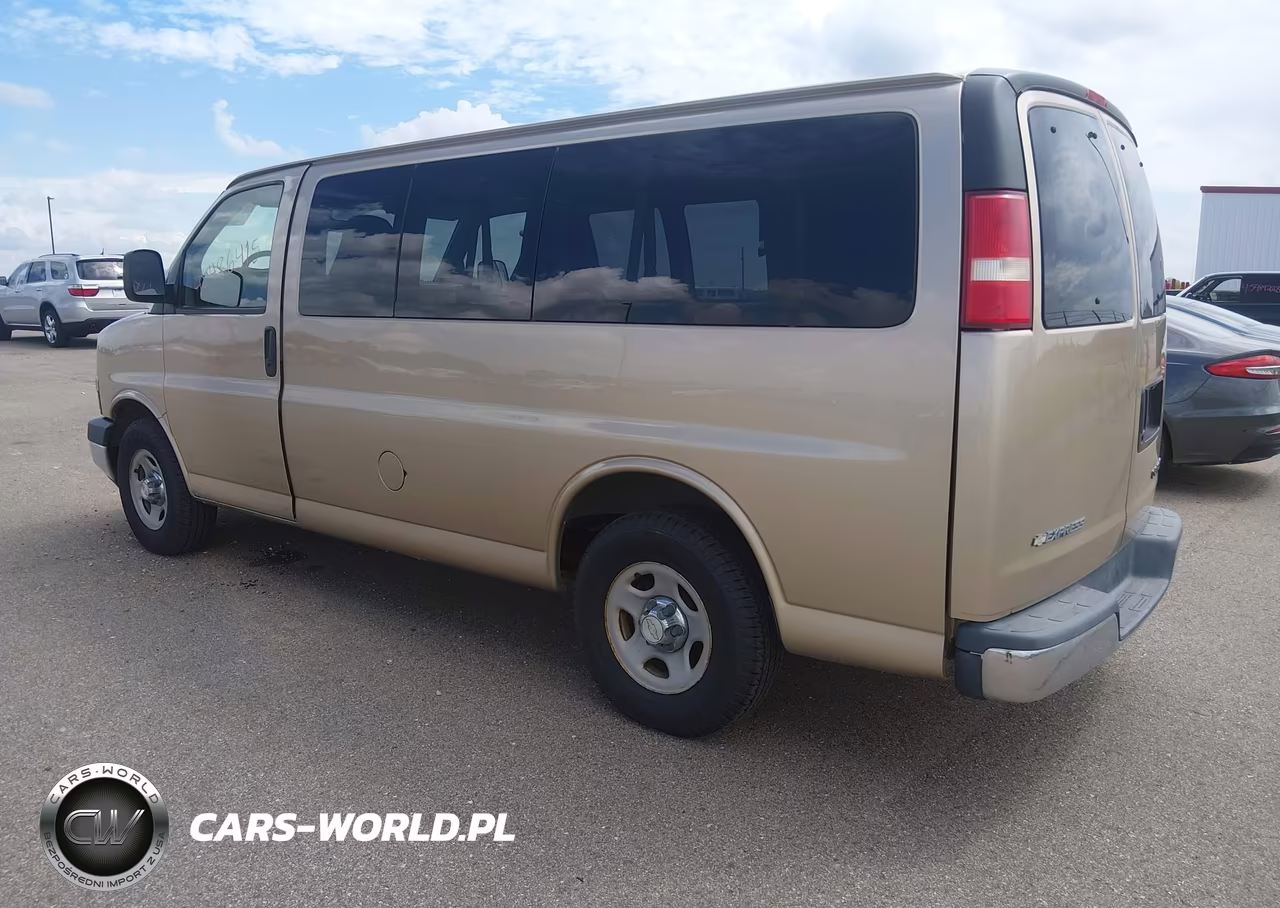 2006 Chevrolet Express Passenger Ls VIN:1GNFG15T861254029 - 3