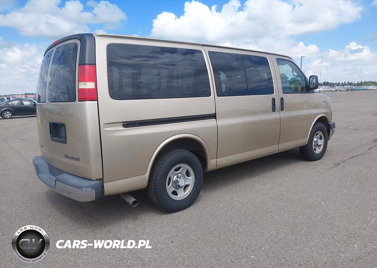 2006 Chevrolet Express Passenger Ls VIN:1GNFG15T861254029 - 4