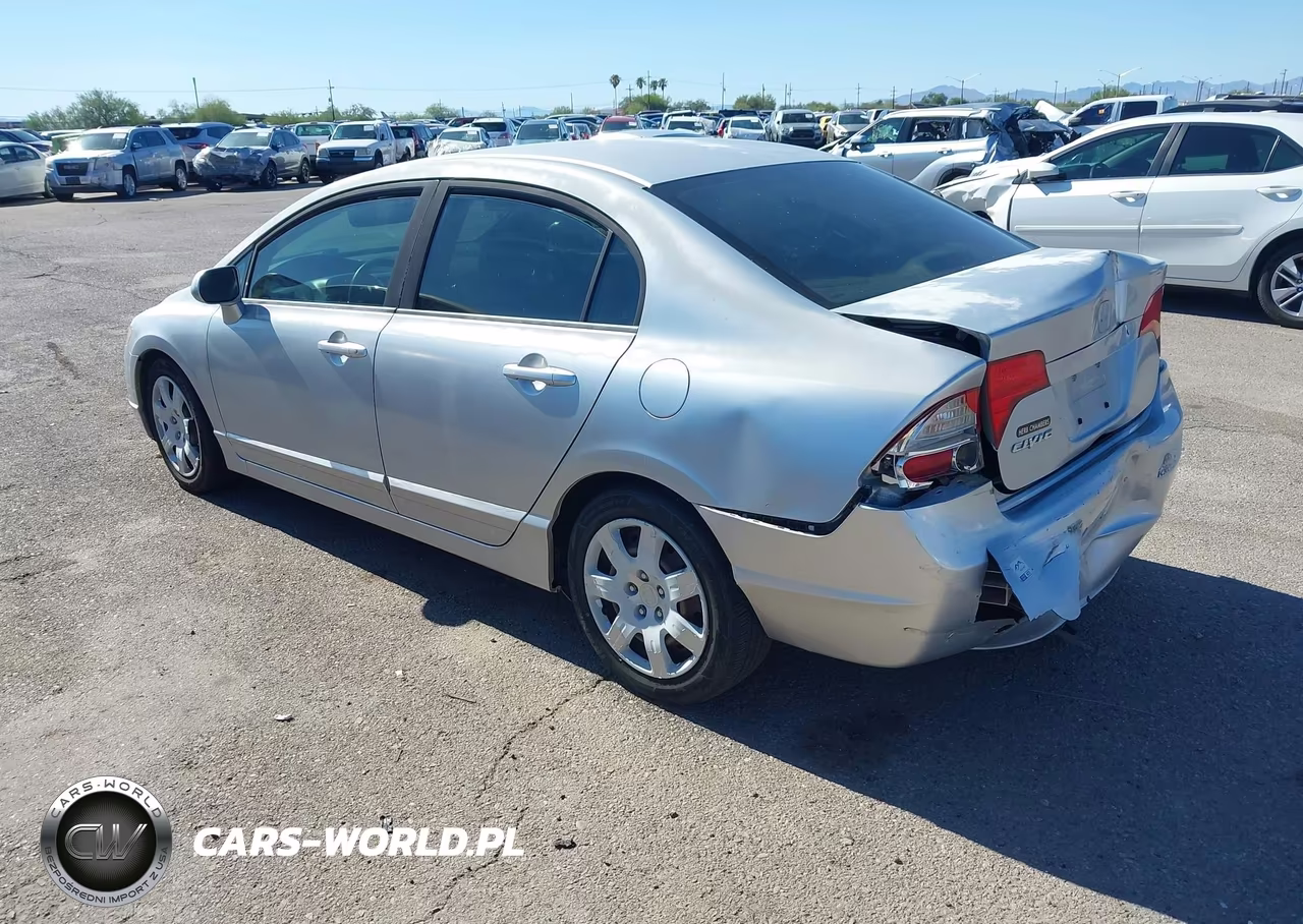 2008 Honda Civic Lx VIN:2HGFA16578H300479 - 3