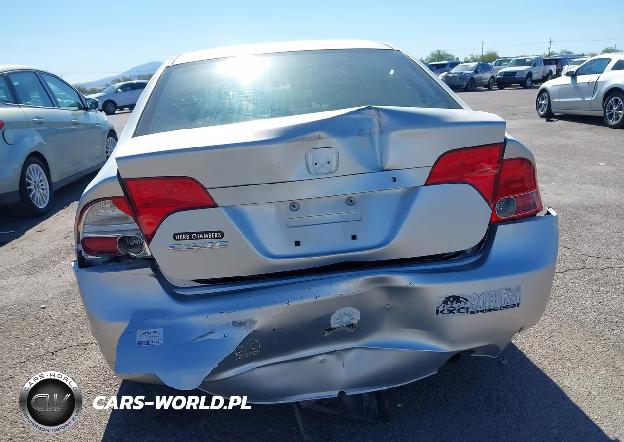 2008 Honda Civic Lx VIN:2HGFA16578H300479 - 6
