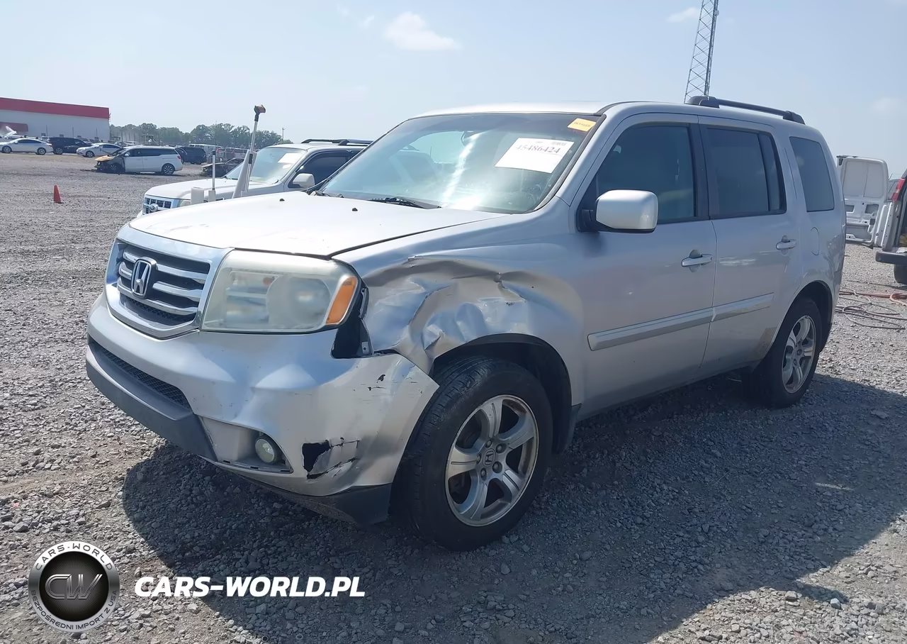2013 Honda Pilot Ex-L VIN:5FNYF4H52DB076254 - 2