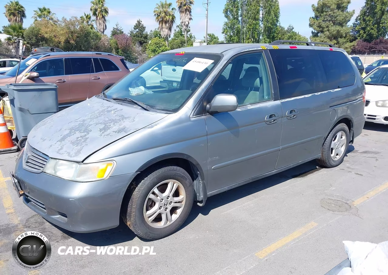 2001 Honda Odyssey Ex VIN:2HKRL18641H549282 - 2