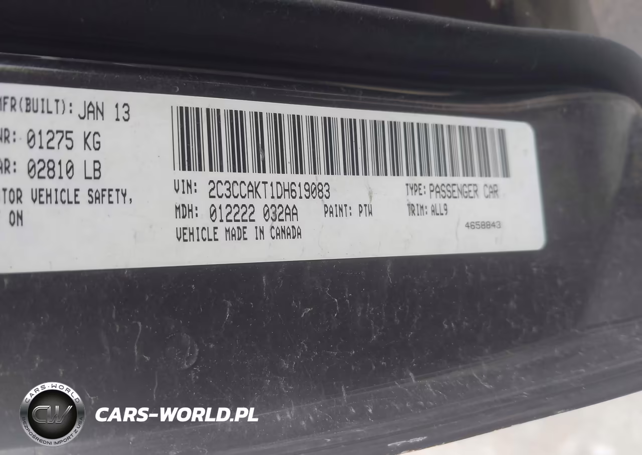 2013 Chrysler 300C Awd VIN:2C3CCAKT1DH619083 - 9