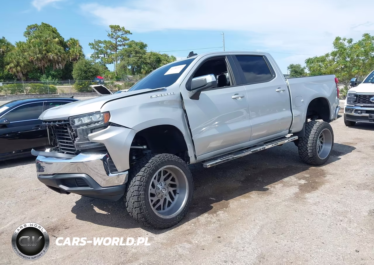 2019 Chevrolet Silverado 1500 Lt VIN:1GCPWCED8KZ120508 - 2
