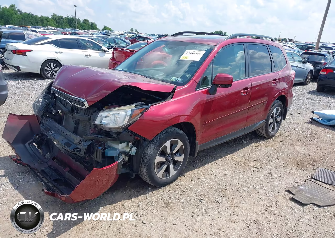 2017 Subaru Forester 2.5I Premium VIN:JF2SJAGCXHH484236 - 2