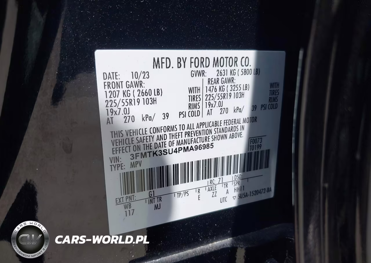 2023 Ford Mustang Mach-E Premium VIN:3FMTK3SU4PMA96985 - 9