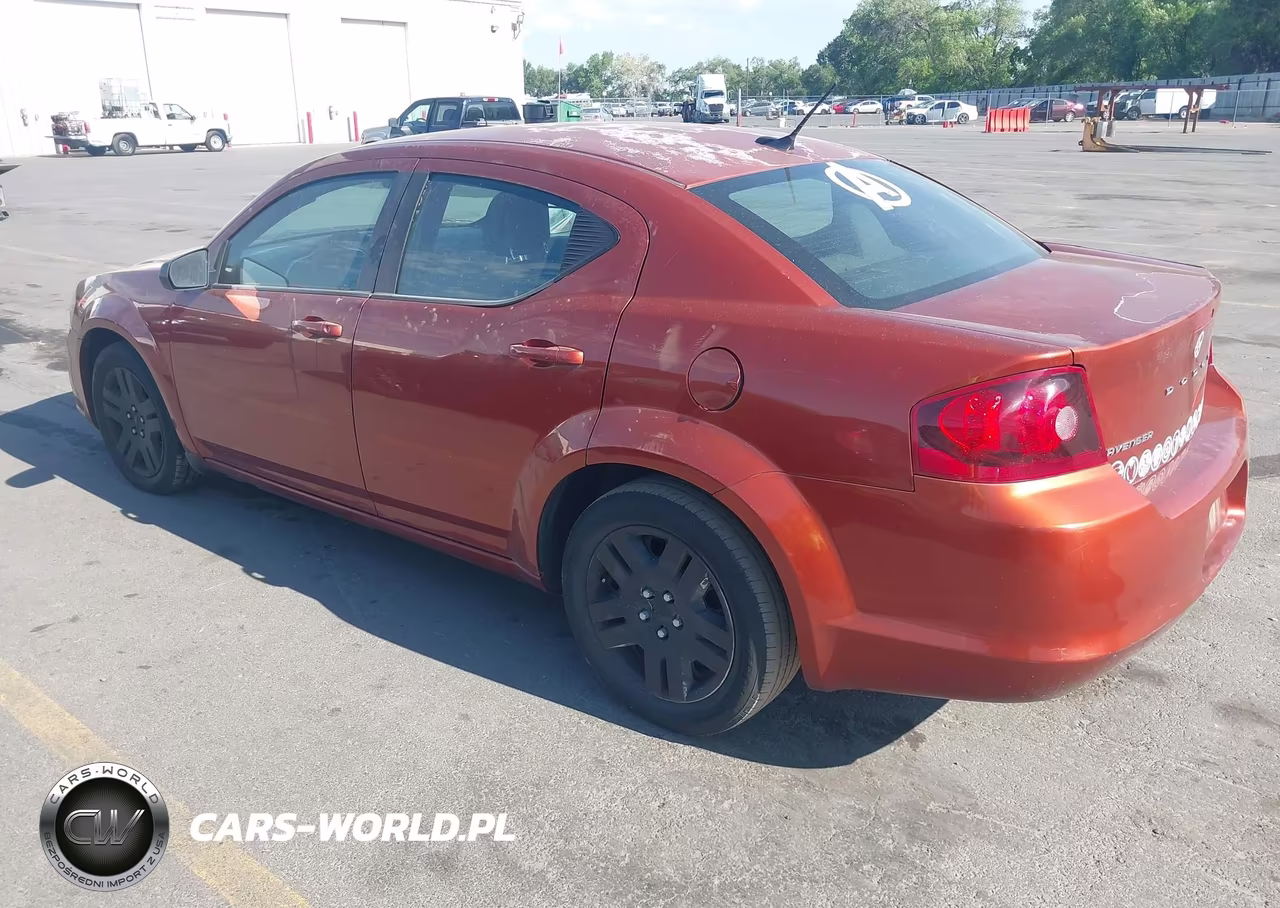 2012 Dodge Avenger Se VIN:1C3CDZAB4CN182707 - 3