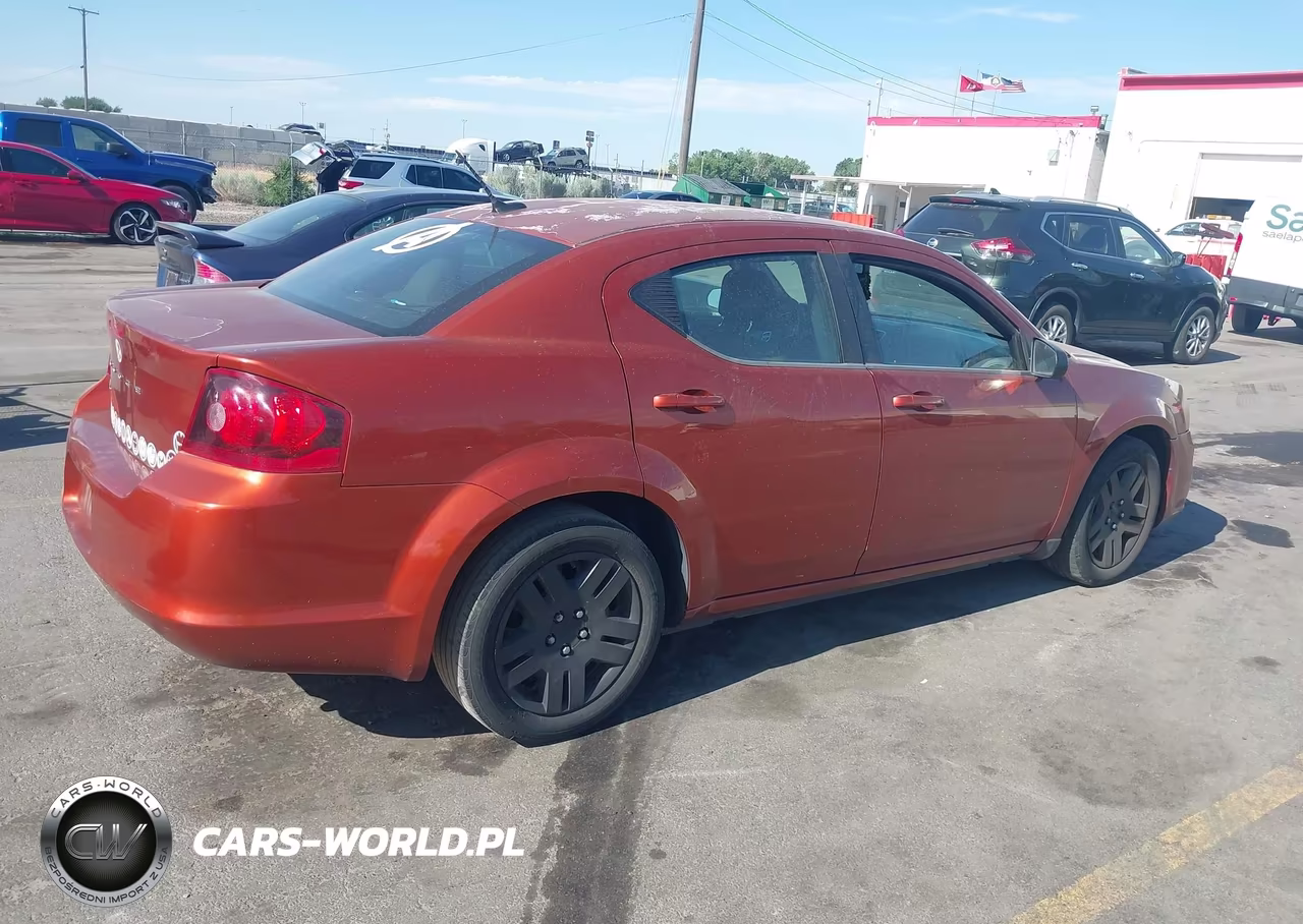2012 Dodge Avenger Se VIN:1C3CDZAB4CN182707 - 4