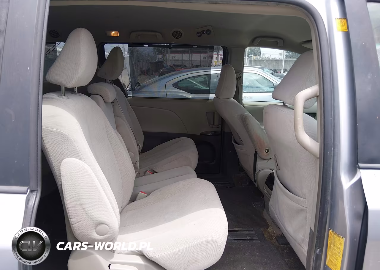 2012 Toyota Sienna Le V6 8 Passenger VIN:5TDKK3DC4CS259195 - 8