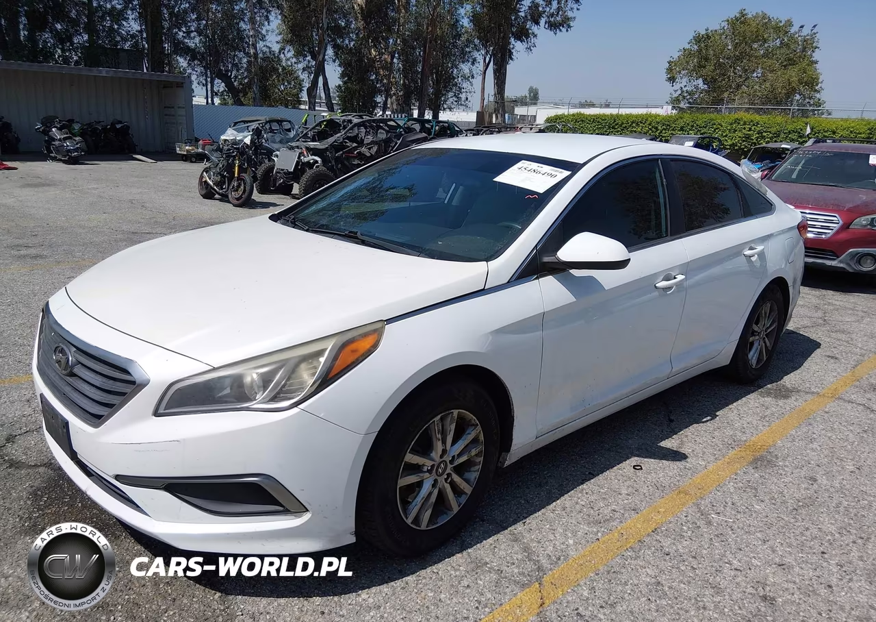 2017 Hyundai Sonata Se VIN:5NPE24AF0HH574834 - 2